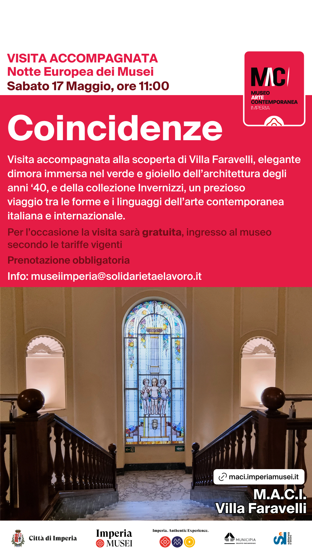 Notte europea dei Musei Maci Locandine.png